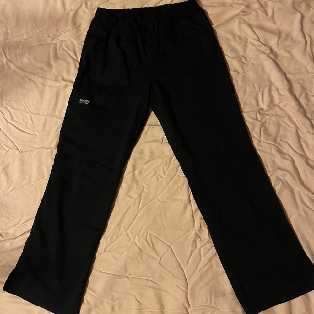 Cherokee  size small petite pull-on scrub pants